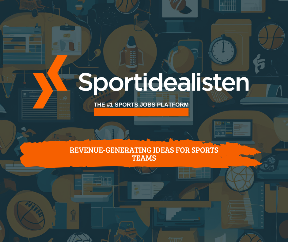 revenue generating ideas for sports teams