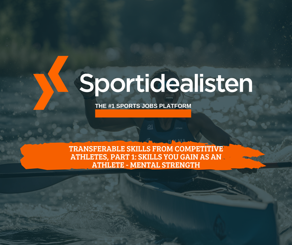 Susanne Gunnarsson demonstrating mental strength in a competitive canoe race.