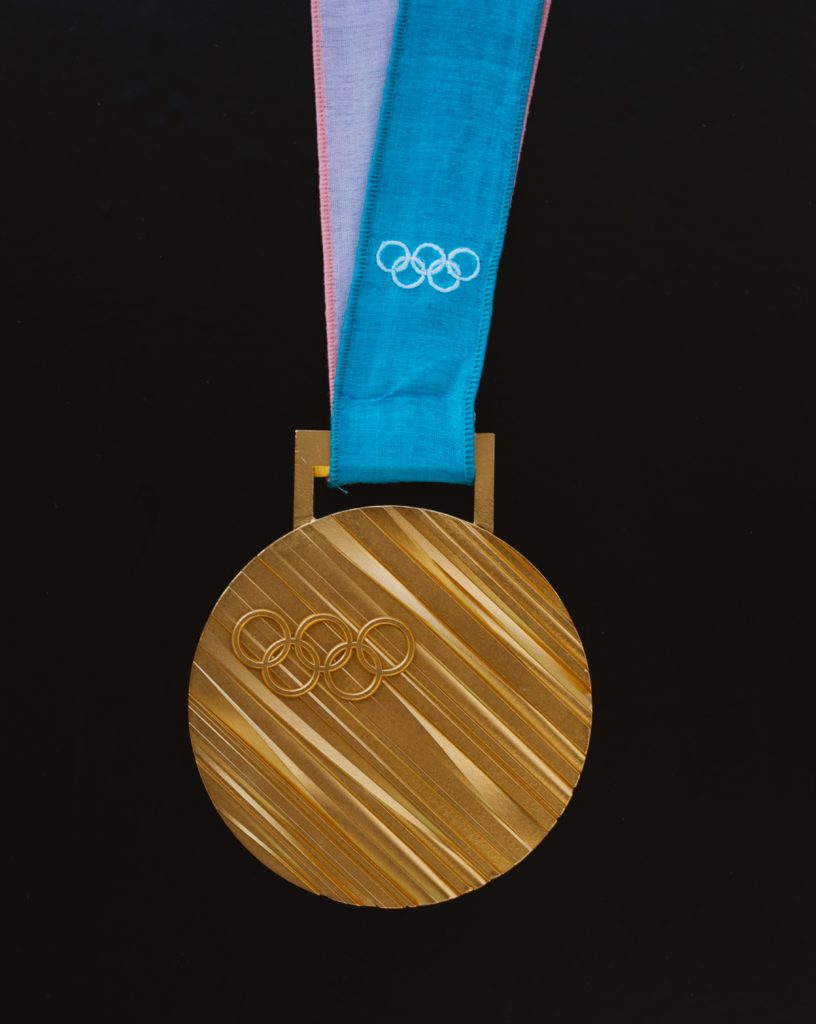 Gold medal from the Olympics