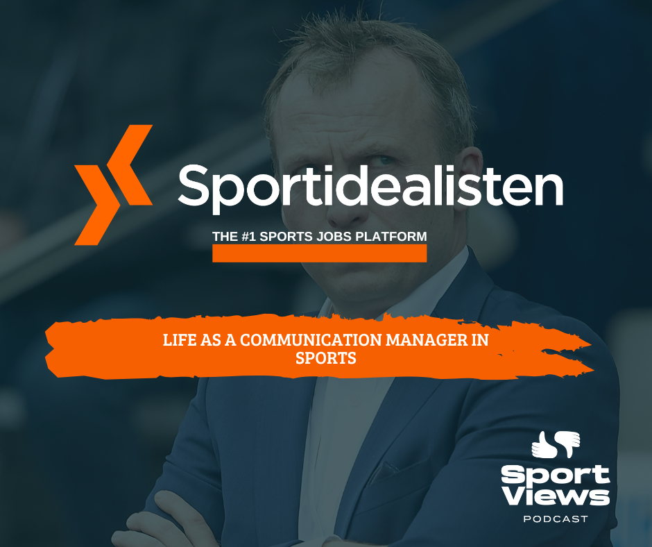 Søren Højlund Carlsen speaking on Sports Views Podcast about communication in sports.