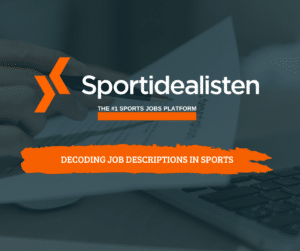 decoding job descriptions in sports